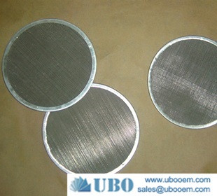 Wire mesh filter cloth packs