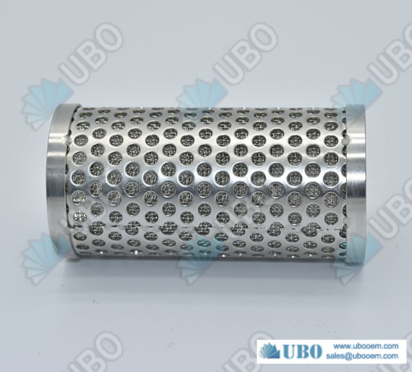 Perforated Metal Sintered Wire Mesh Filter