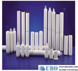 Microporous ceramic filter candle