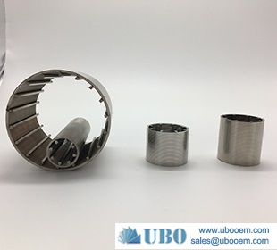 Stainless steel304L wedge wire resin traps for ion exchange