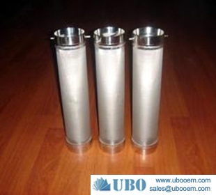 stainless steel melt filter cartridge