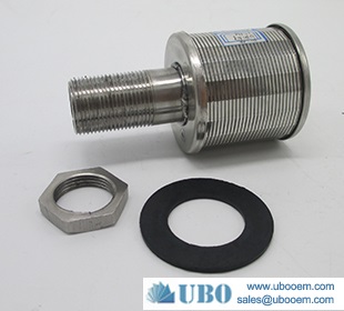 Structure of wedge wire filter nozzle