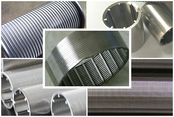 carbon steel wire wrap screen pipes for water well casing