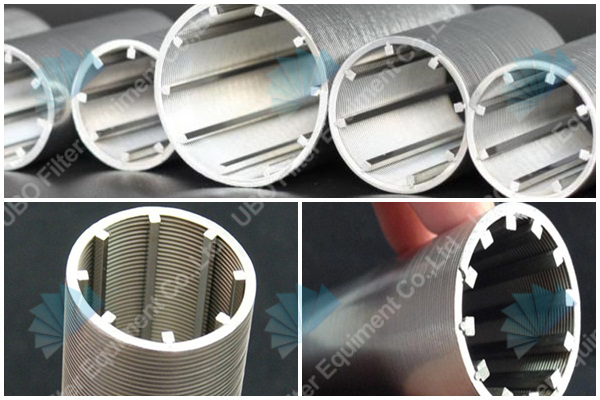 stainless steel anti-sand screen pipe for booster pump stations