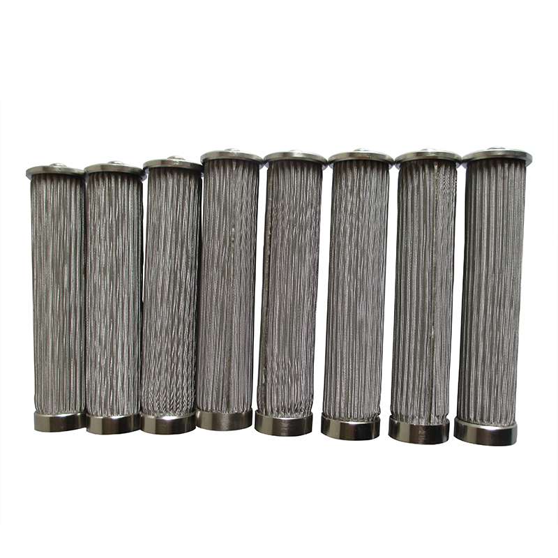 stainless steel pleated filter in industry